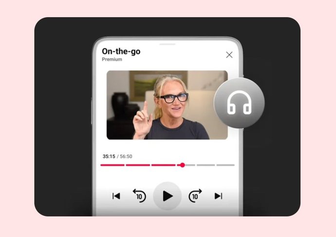 Novos recursos de podcast para o YouTube Premium.
