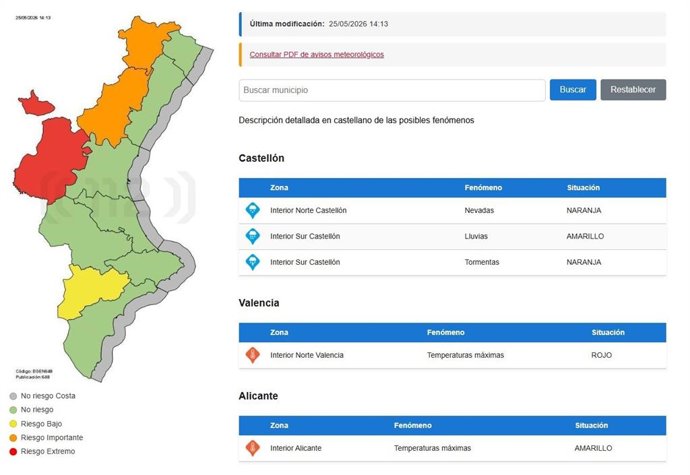 Emergencias actualiza la web del 1·1·2 y la aplicación GVA 112 Avisos con nuevas funcionalidades para facilitar el acceso masivo