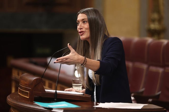 Archivo - La portaveu de Junts al Congrés, Miriam Nogueras