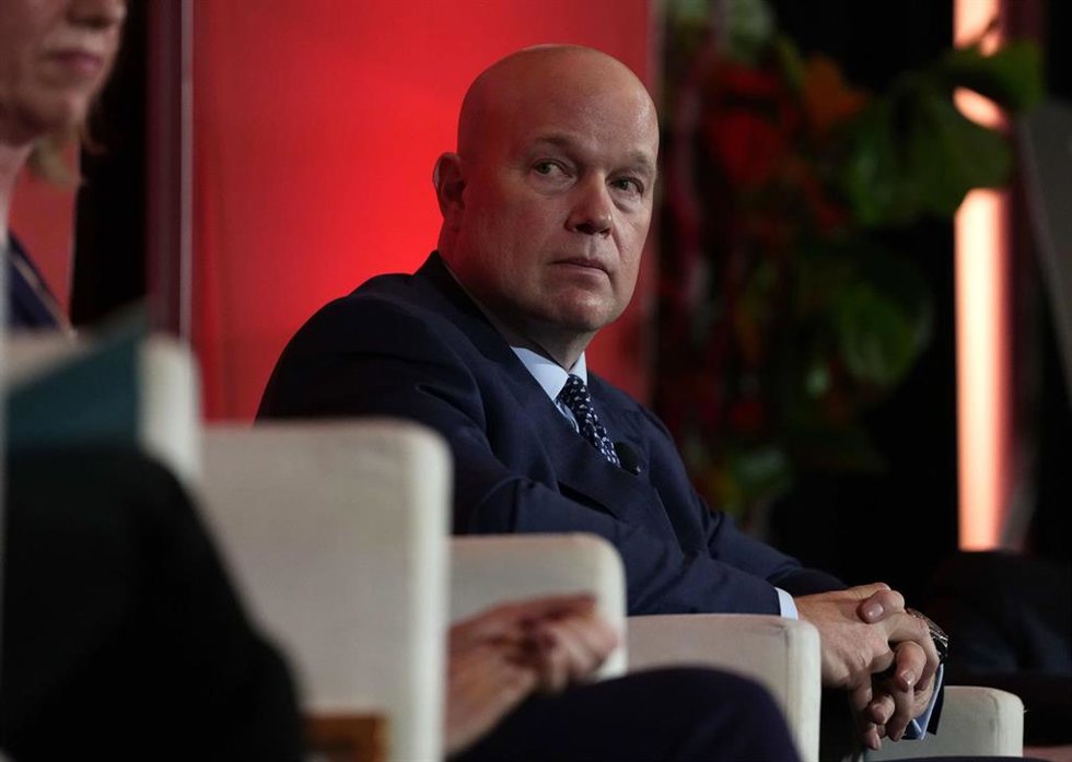 Archivo - El embajador de EEUU en la OTAN, Matthew Whitaker, en un acto en Canadá.