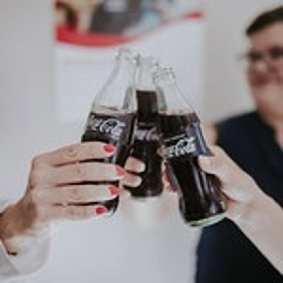 Botellas de Coca-Cola