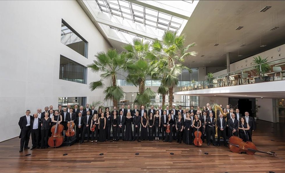 Archivo - La orquesta sinfónica de Castilla y León.