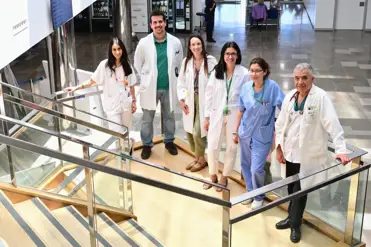 Equipo de cuidados a pacientes con esclerosis múltiple