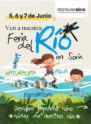 Cartel de la Feria del Río.