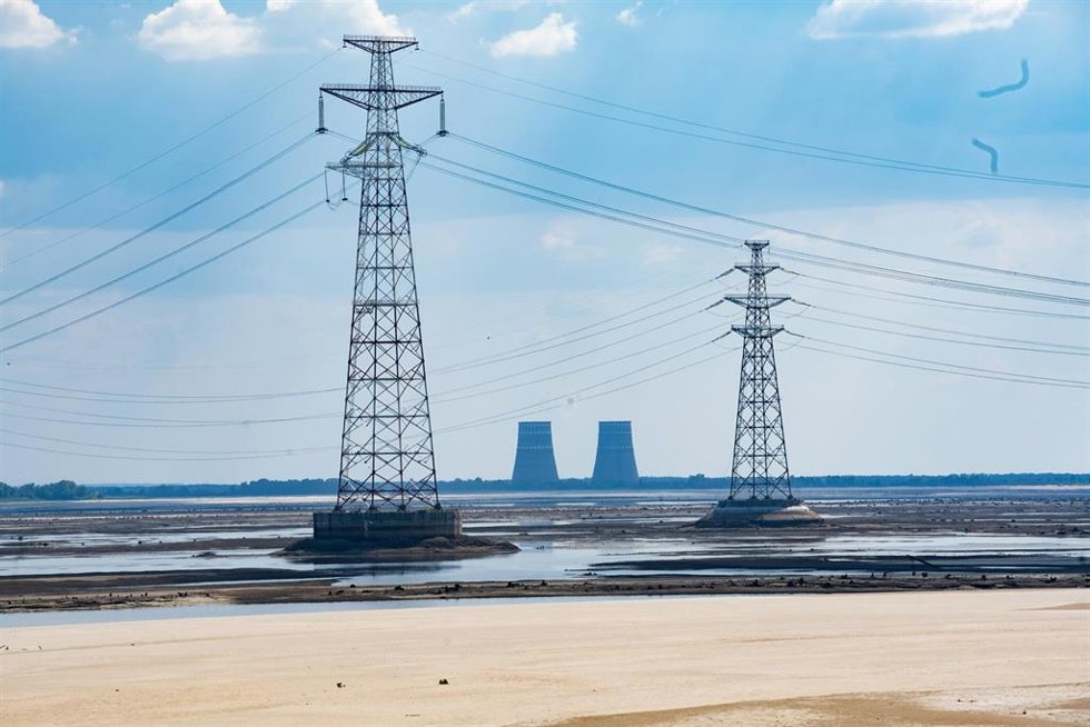 Archivo - Central nuclear de Zaporiyia, en Energodar (Ucrania) 