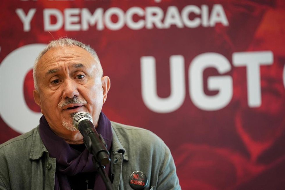 Archivo - El secretario general de la UGT, Pepe Álvarez