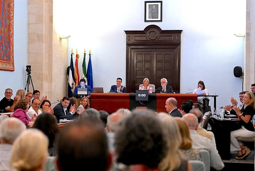 Pleno del Ayuntamiento de Jerez de la Frontera (Cádiz)