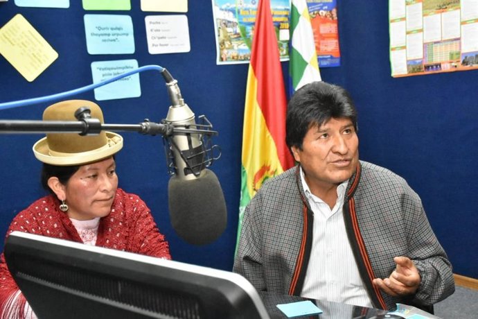(Foto de ARCHIVO)  El presidente de Bolivia, Evo Morales    ABI  04/11/2019