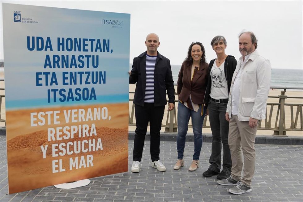 Presentación de la temporada de playas de San Sebastián 2026