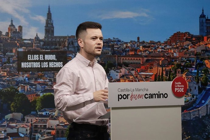 El diputado del Grupo Socialista en las Cortes de Castilla-La Mancha Álvaro Toconar.