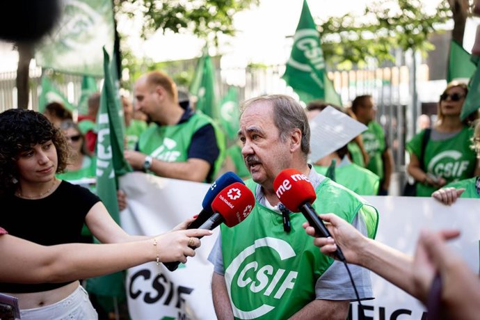 El delgado del CSIF en la agencia tributaria, Agustín Muñoz.