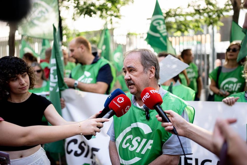 El delgado del CSIF en la agencia tributaria, Agustín Muñoz.