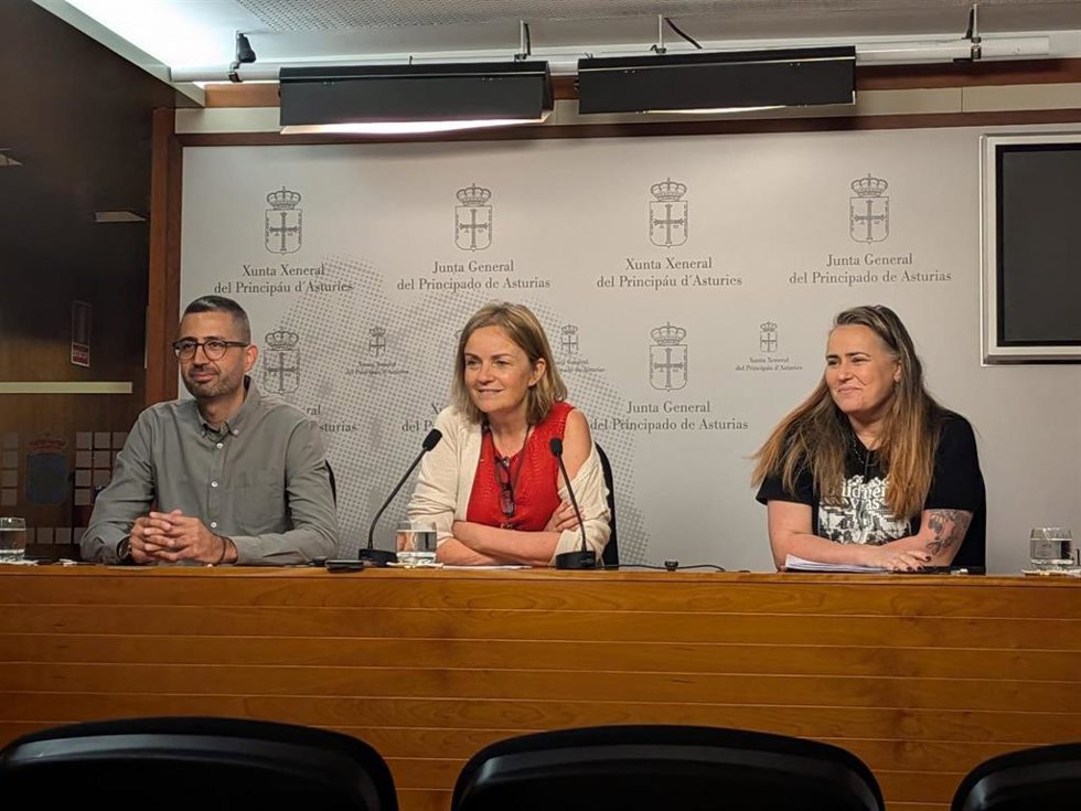 Miguel Garrido, Covadonga Tomé e Isabel Pérez