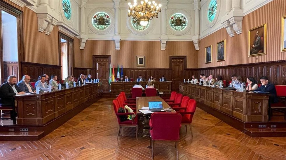 Pleno ordinario de mayo en la Diputación de Jaén