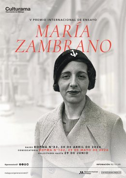 Cartel de premio literario