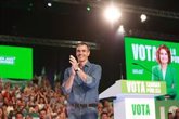 Foto: Según el CIS, el PSOE sigue en alza con un 36,4%, pero el PP reduce la distancia a 11,3 puntos y Sumar continúa cayendo