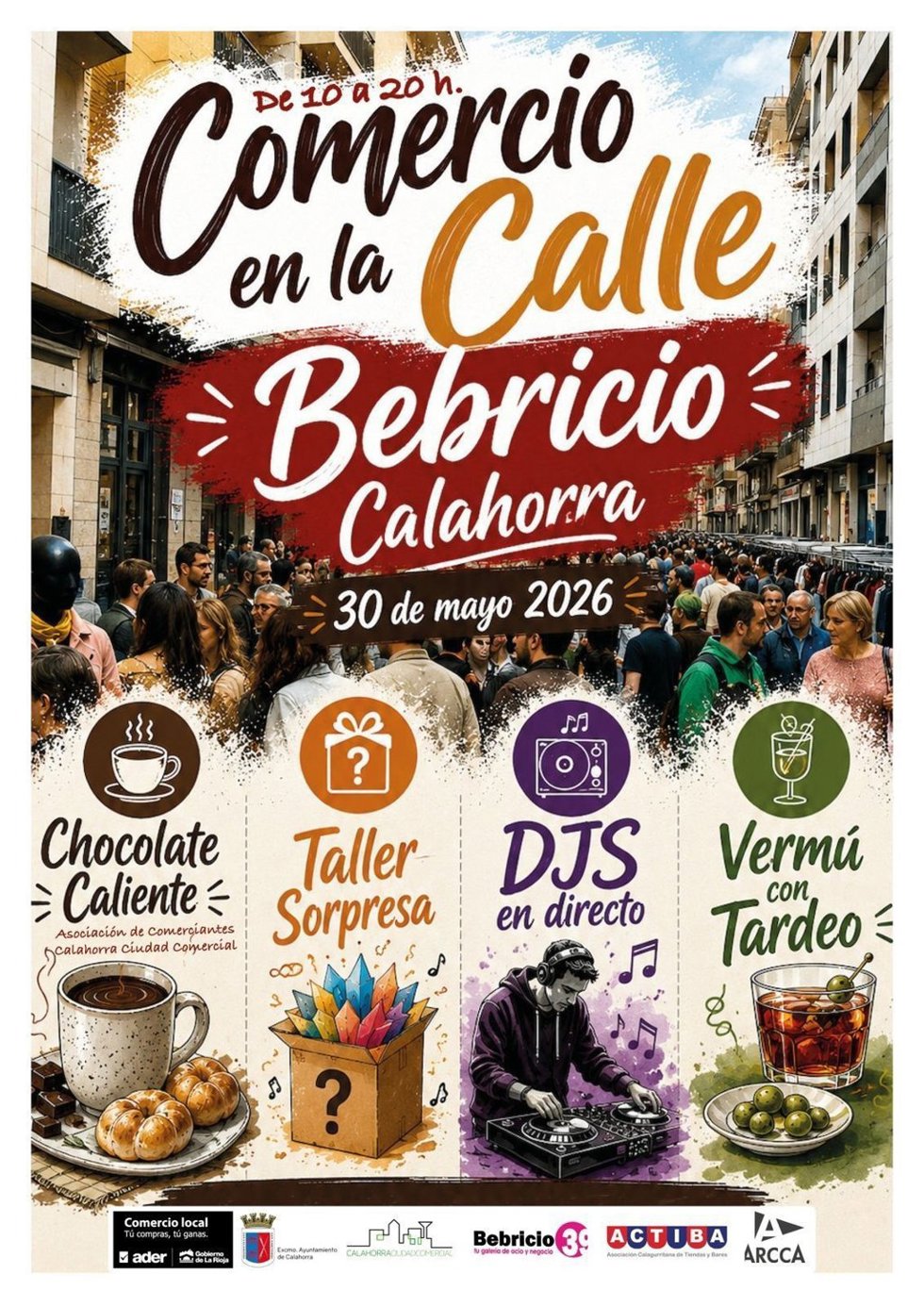 17 Establecimientos Comerciales De Calahorra Salen Este Sábado A La Calle Bebricio Para Dinamizar El Sector