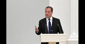 Medvedev avisa a Europa de que "los sueños en paz se han acabado" tras el impacto del dron en Rumanía