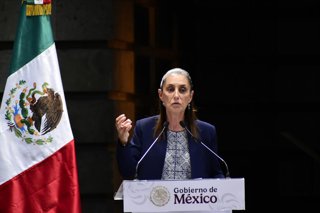 Mexico's President Claudia Sheinbaum Pardo 