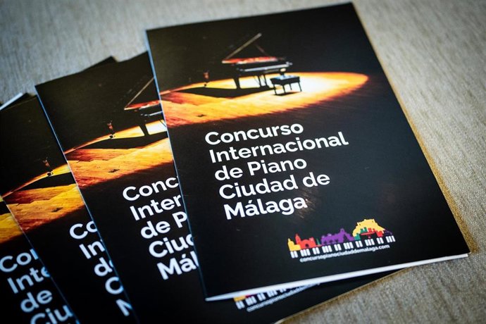 Folleto del 'III Concurso Internacional de Piano Ciudad de Málaga'