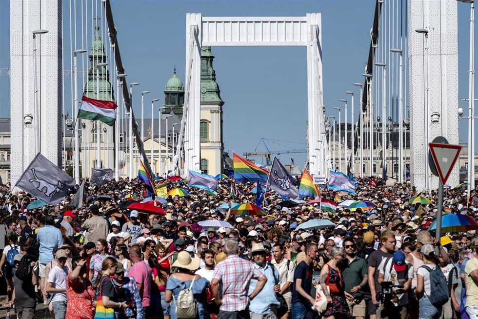 Archivo - Desfile del Orgullo en Budapest