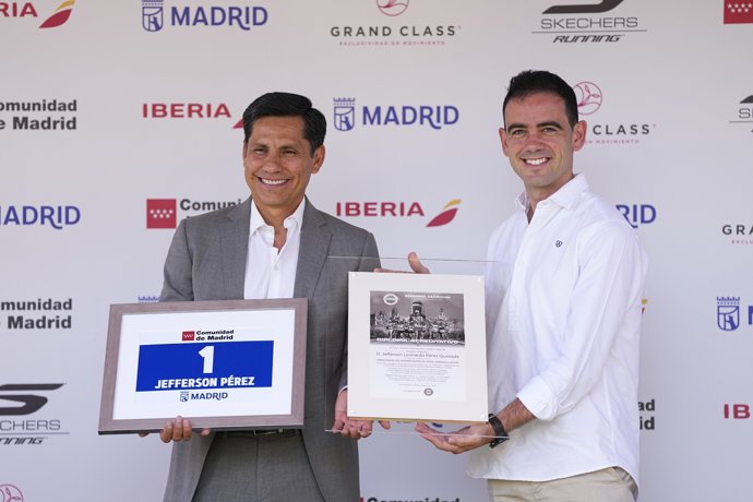 El V GPI Madrid Marcha homenajeará a Jefferson Pérez, campeón olímpico en Atlanta'96, en la Gran Vía de Madrid.