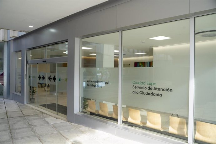 Imagen de la nueva oficina de Servicio de Atención a la Ciudadanía de Ciudad Expo, en Mairena del Aljarafe