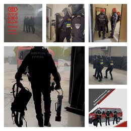 La Policía Foral forma a policías locales de Almería y Logroño en patrullas de respuesta inmediata.