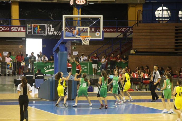 Imagen del Torneo de Baloncesto 'Día de la provincia', organizado por la Diputación de Sevilla