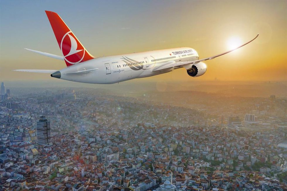 Archivo - Avión de Turkish Airlines.