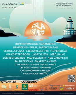 Cartel del Festival Islasónica.