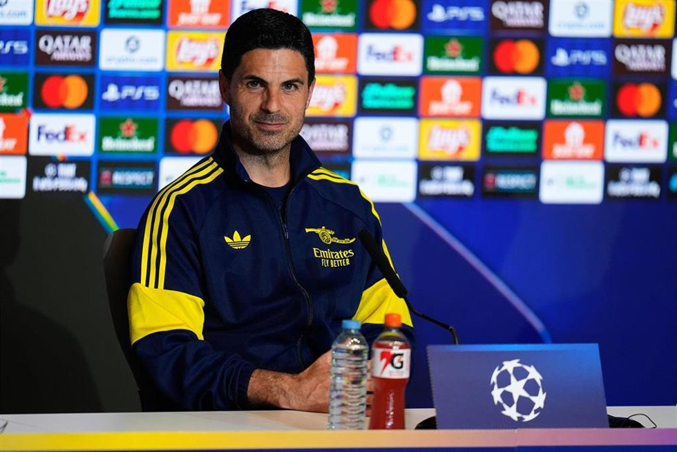 Mikel Arteta, entrenador del Arsenal FC.