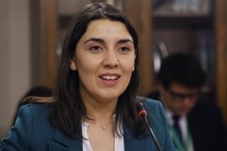 Valparaiso, 25 de marzo 2026 La ministra de la Mujer y la Equidad de Genero, Judith Marin, durante la comision de Mujeres y Equidad de Genero de la Camara de Diputados Sebastian Cisternas/Aton Chile