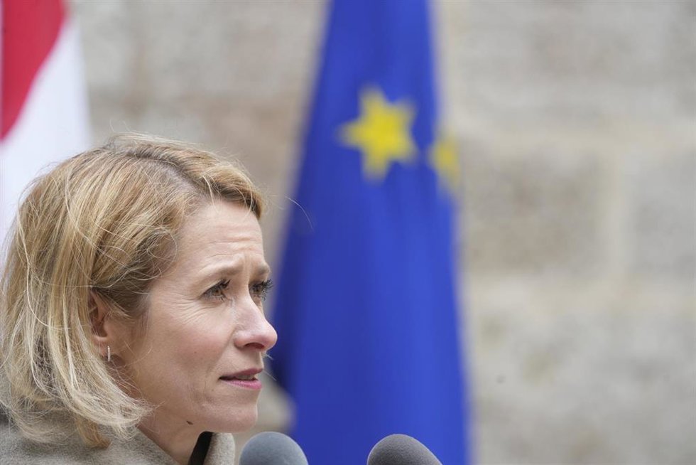 La Alta Representante de la Unión Europea para la Política Exterior, Kaja Kallas