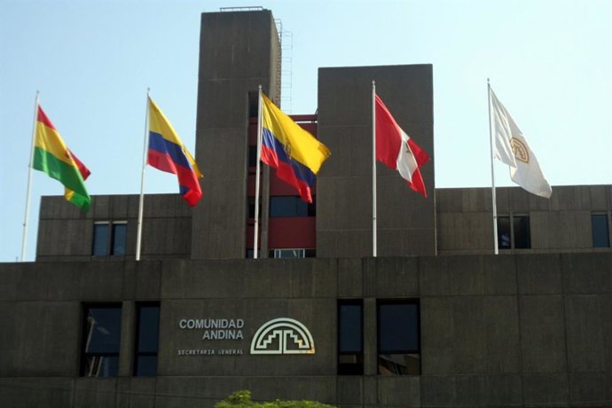 Archivo - Sede de la Comunidad Andina en Lima.
