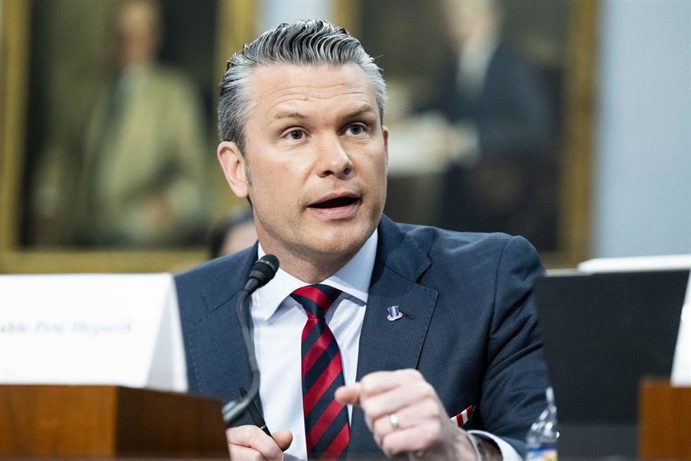 El secretario de Defensa de Estados Unidos, Pete Hegseth