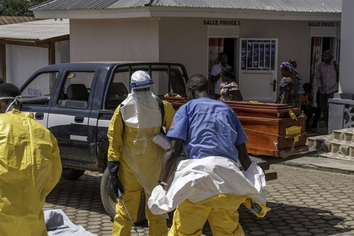 Tareas de contención del ébola en Bunia (Ituri), República Democrática del Congo 
