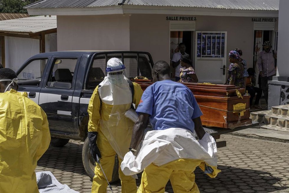 Tareas de contención del ébola en Bunia (Ituri), República Democrática del Congo
