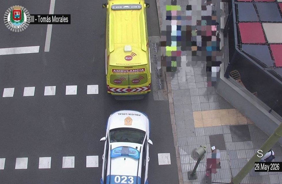 Investigado un conductor ebrio que atropelló a tres personas y se dio a la fuga en Las Palmas de Gran Canaria