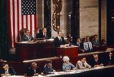 Foto: Cincuenta años del discurso de Juan Carlos I en Washington que abrió la puerta a la "democracia"