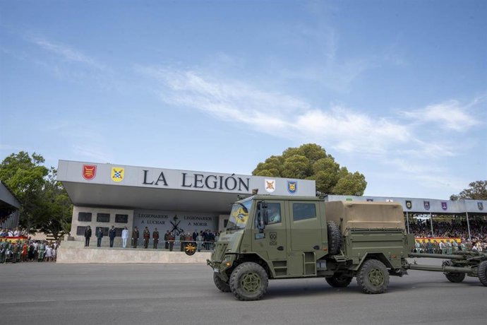 Archivo - Base militar 'Álvarez de Sotomayor', sede de la Brigada de la Legión en Viator (Almería).
