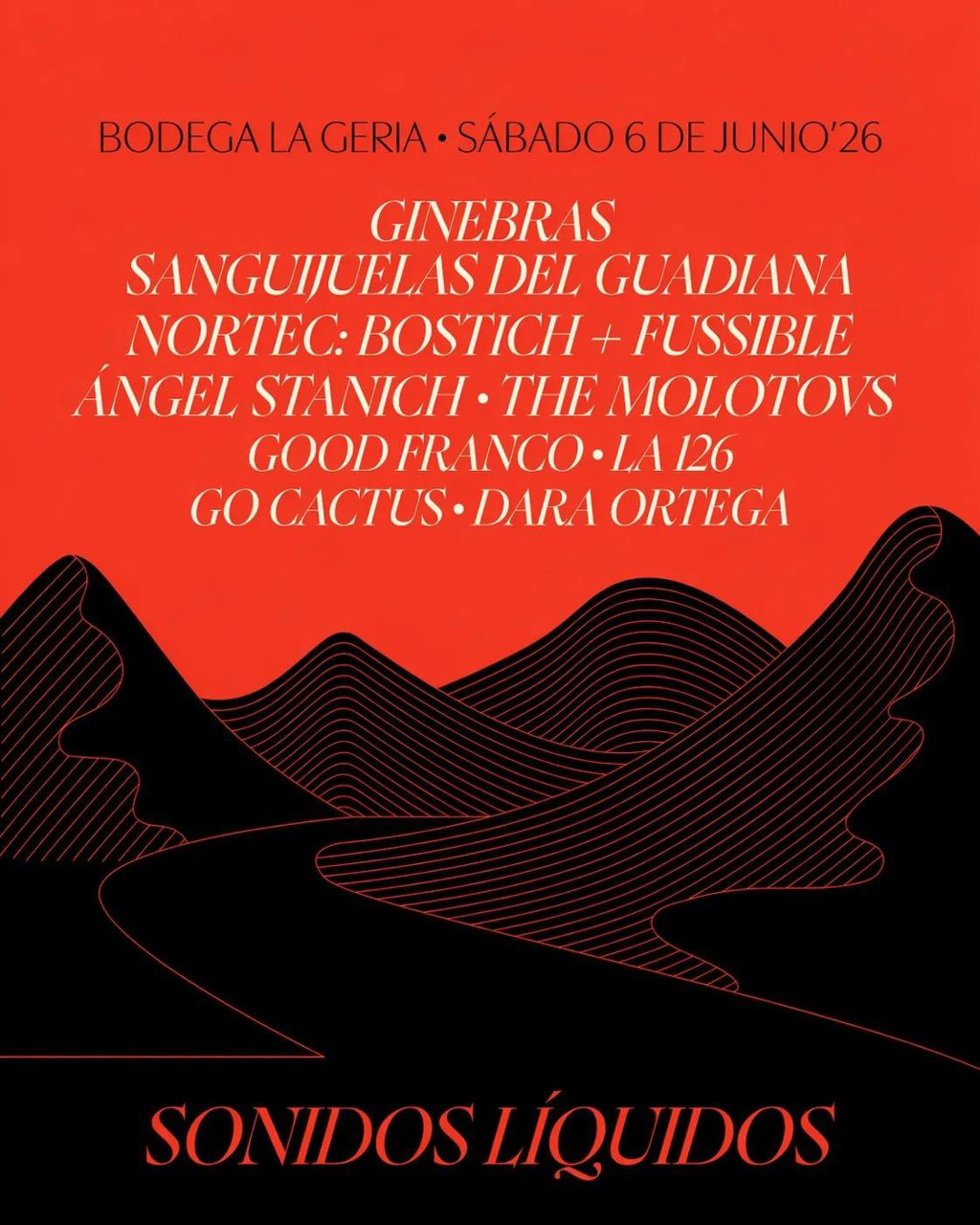 Cartel de la edición del festival Sonidos Líquidos 2026, que se celebra en Lanzarote