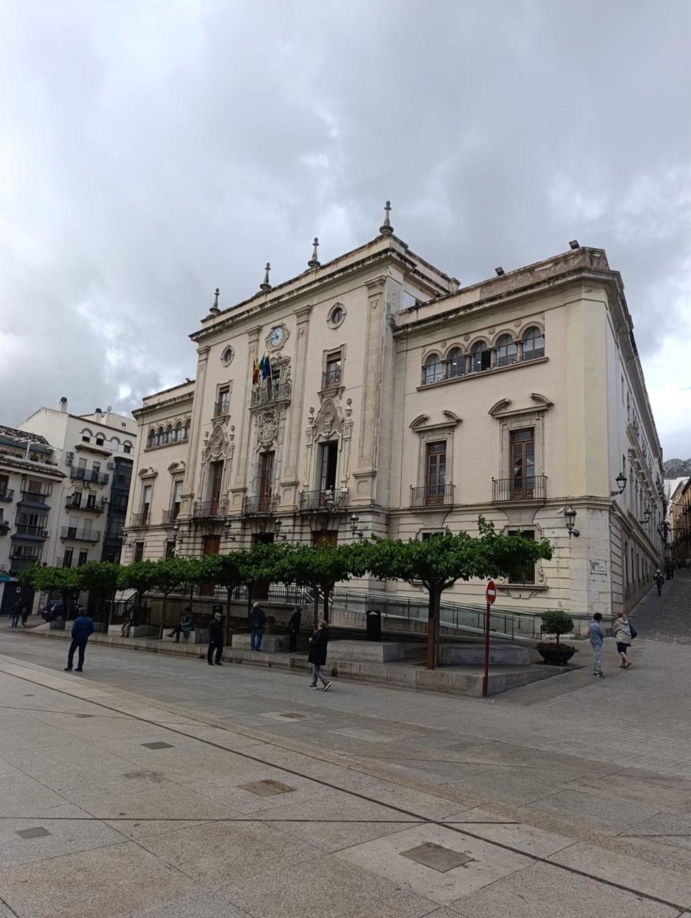 Archivo - Fachada del Ayuntamiento de Jaén