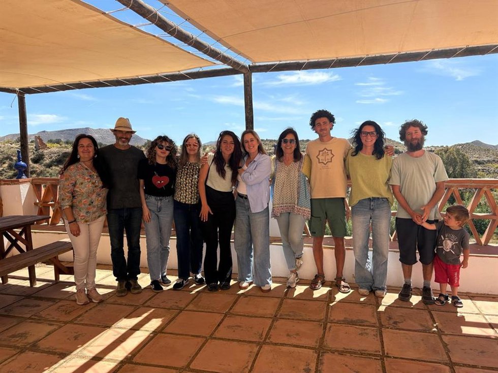 Jornada de huertos escolares celebrada en Lucainena de las Torres (Almería).
