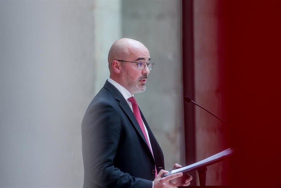 Archivo - El delegado del Gobierno en la región, Francisco Martín. 