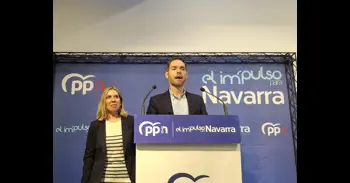 Sayas (PPN) dice a Chivite que su "tiempo ha terminado" y ve su repetición como candidata un "desprecio a los navarros"