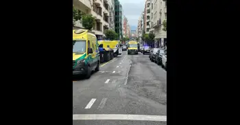 Trasladado al Hospital tras recibir una patada en la cabeza y caer al suelo en una pelea en Bilbao