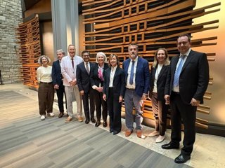 Delegación gipuzkoana en Ottawa