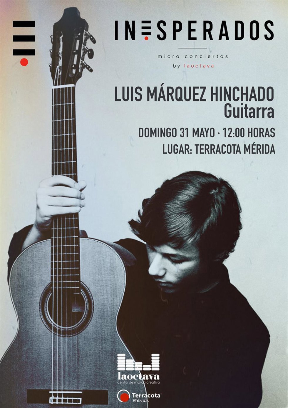 Primer concierto del proyecto 'Inesperados' que se celebra en Mérida el 31 de mayo.