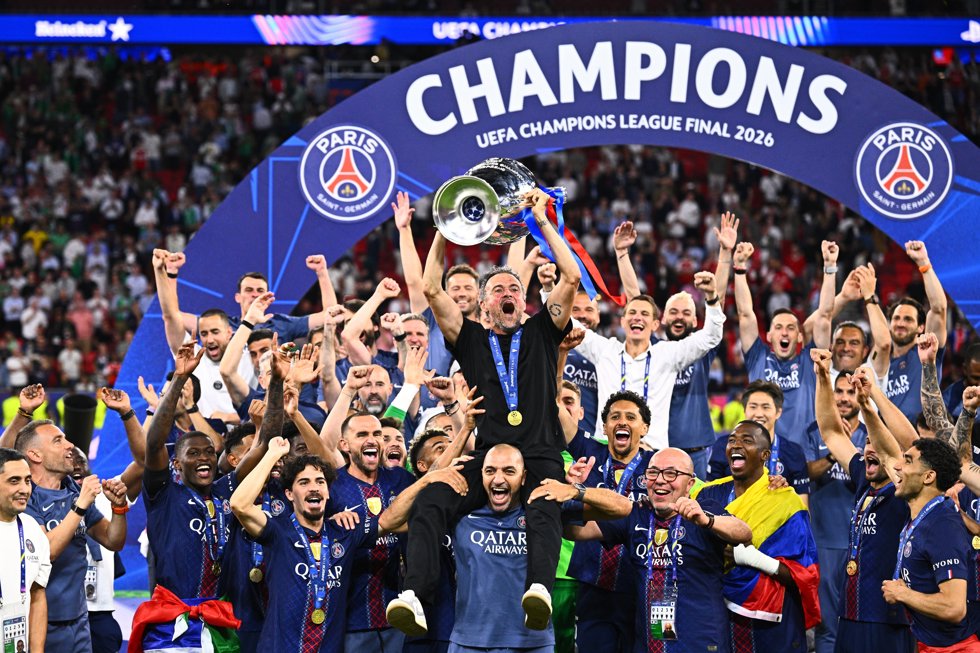 París Saint Germain, campeón de Europa